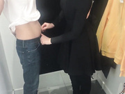 Teen sucks and fucks in public