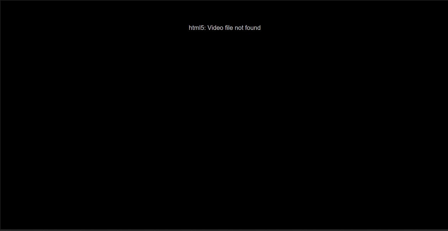 Broken Video