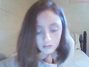 cherry74blis teen early cum show