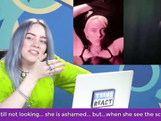 Billie Eilish cum tribute reaction