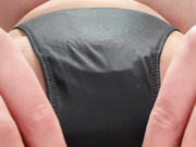 Slut rubs her pussy in your face