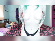 Skellaborealis - playing with dildo