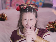 Chroniclove Cheerleader Huge Facial