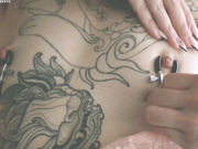 sorenyu | nipples torture, hard finger sucking