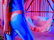 Molly Red Wolf Spidergirl Cosplay