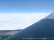 purple bitch airplane anal fingering