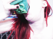 Rubyrapture tentacle dildo deepthroat and fucking