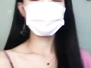Long Hair Chinese Camgirl Masturbation 3
