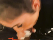 Mackenzie Jones sloppy blowjob