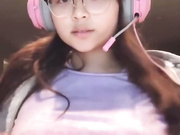 Cute Asian Gamer Girl