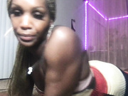 msdarkcocoats TS couple anal cum on ass 2021-08-17