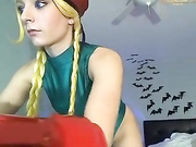 Cammy cosplay show reup