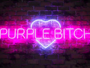 purple_bitch 1st horse dildo testing