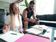 blonde baby hot anal sex and creampie