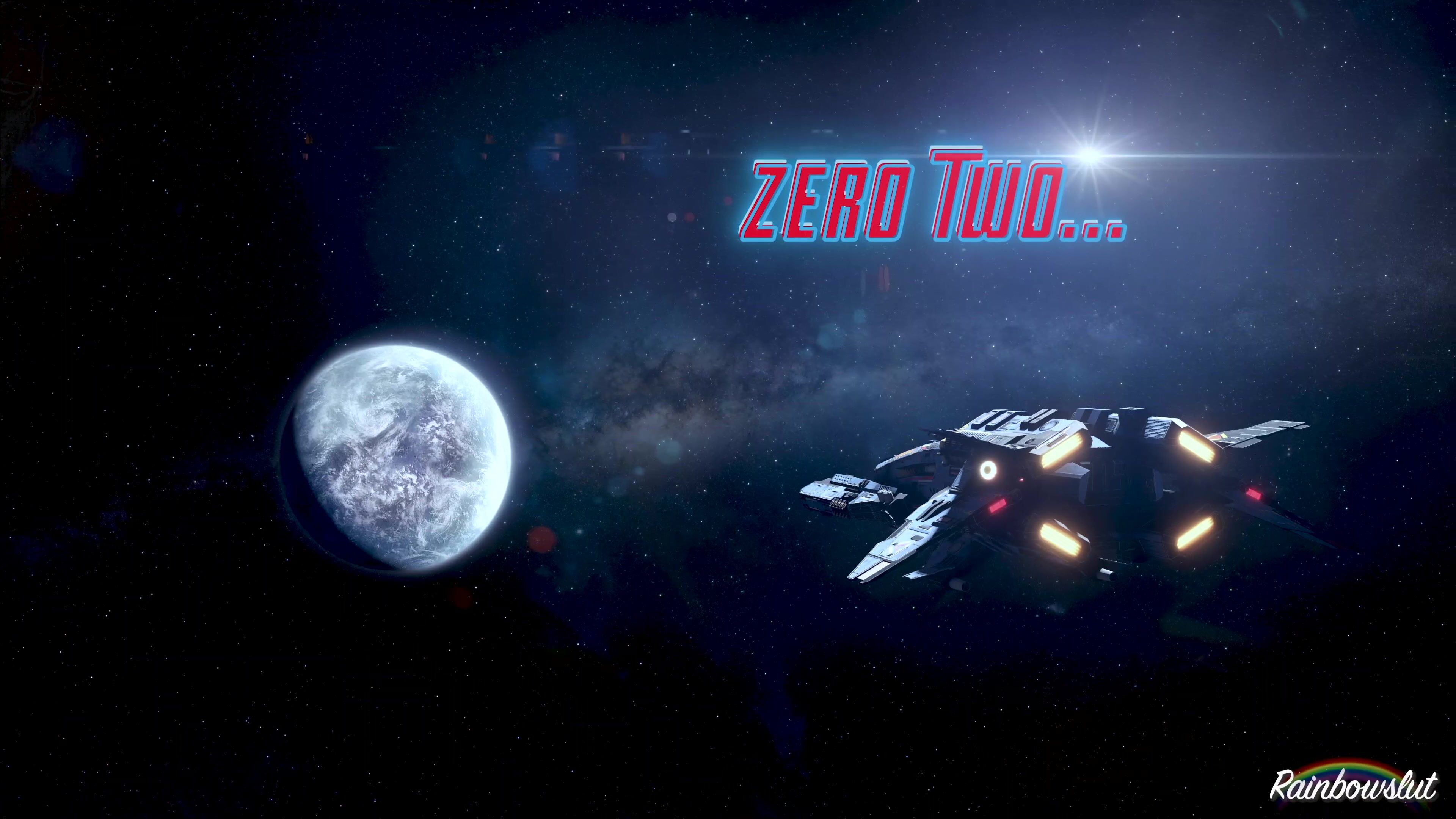 Rainbowslut - Zero Two Space Facial [4K]