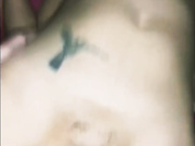 Big dick makes tiny Latina Squirt