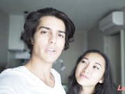 Luna and James fuck in the shower