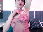 This girl show me her pits in pvt