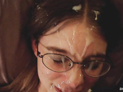Cum on my glasses, please