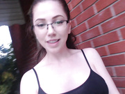 Lilcanadiangirl - My First Outdoor Squirt