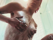 laira desiree(naked news anchor) in bathroom