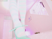 MyCherryCrush  Teal-Pink Booty HD