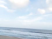 ffx567 Flaunting Ass at Sea Beach