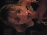 Amateur get amazing cumshot on mouth