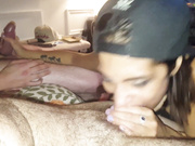 Wife with huge tits threesome