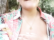 alana_69 flashing in public park 8
