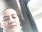 alana_69 flashing in public bus 9