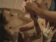 Kendra Lust And Joanna Angel Hardcore Threesome On Couc