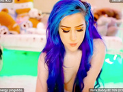 kati3kat jan 10 glass toy orgasm sexy ass