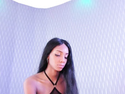 AudreyDiaz sheer lingerie/tits and pussy play