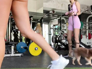 Lyna Perez - workout with a sexy beauty