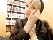 webcam in the library