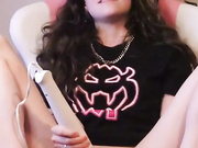 Hanna Owo Solo Hitachi Masturbation