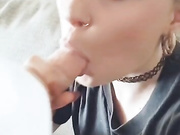 Autumn Night Blowjob