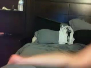 Alejandra_ Sucks dildo and mounts 2