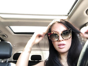 Asa Akira Onlyfans OF Car Pussy play 2