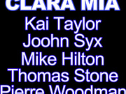 Clara Mia - very sexy French girl has sex with 5 guys