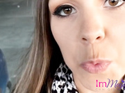 ImMeganLive - Exposed Parking Lot Blowjob
