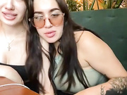 AlicaCutee Beautiful oops nipple public with friend