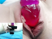 LustyTush - Cum and Squirt Show in her Car