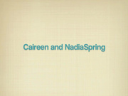 C@ir33n -- Kissing N@di@Spring