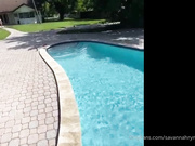 savannahryn2 pool bj