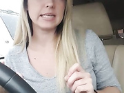 Girl squirts in target parking lot