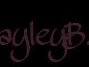 HayleyB- White Lingerie FuckMachine