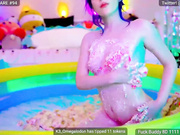 kati3kat july 2 birthday cake smash and shower