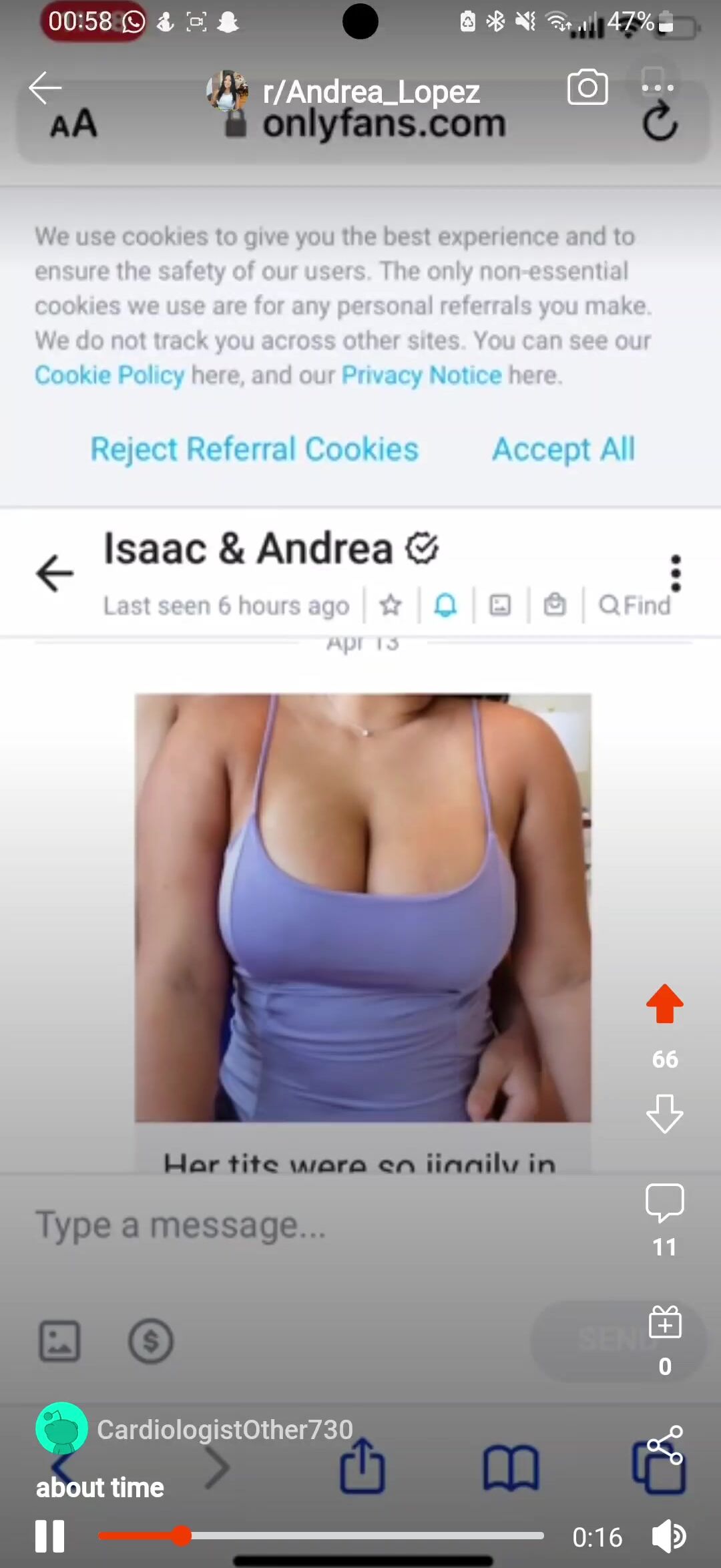 Issac and andrea only fans leaked